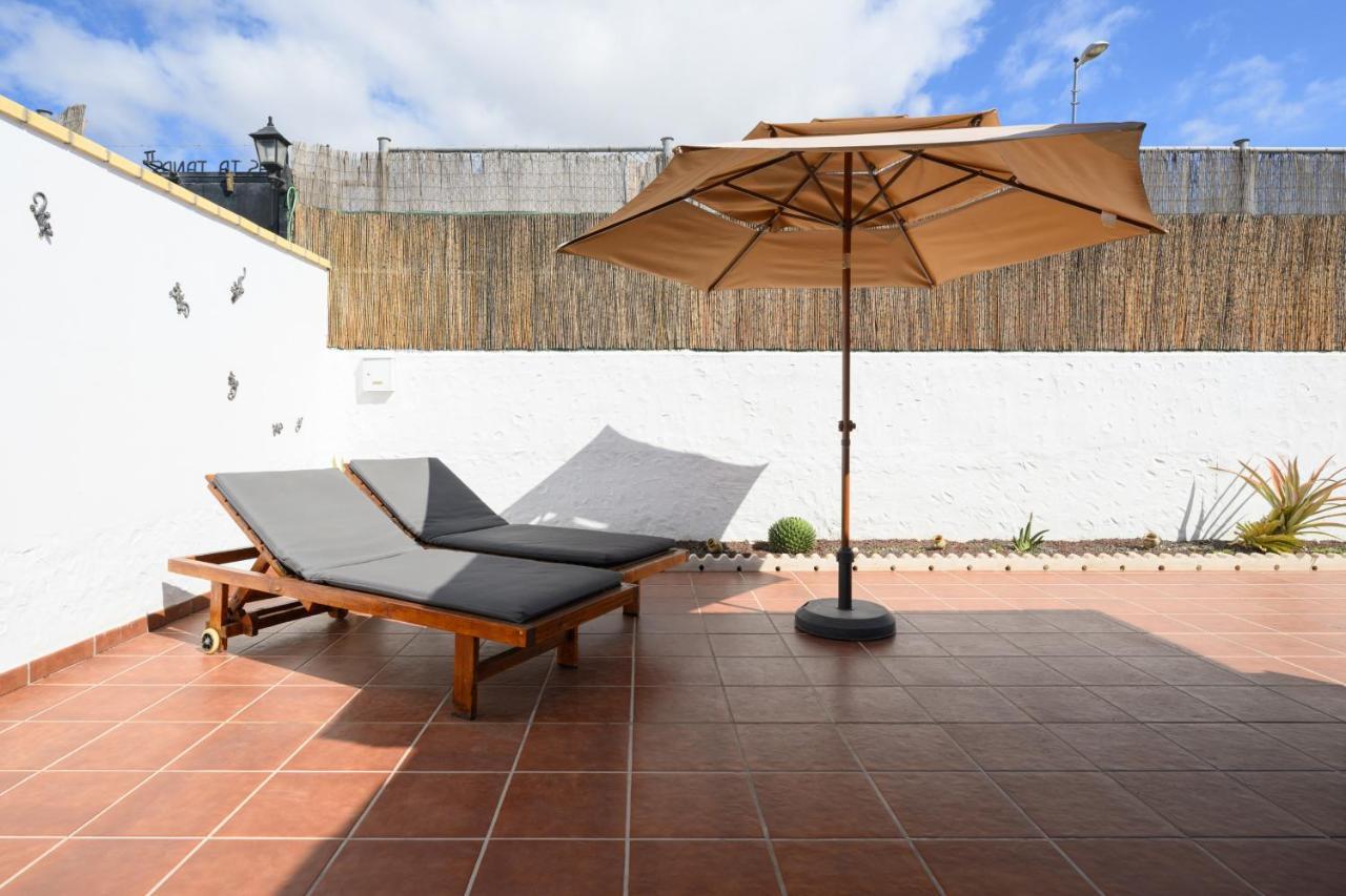Private Chill-Out Terrace Bungalow - Pool San Bartolomé Dış mekan fotoğraf