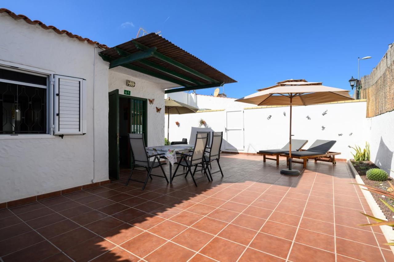 Private Chill-Out Terrace Bungalow - Pool San Bartolomé Dış mekan fotoğraf