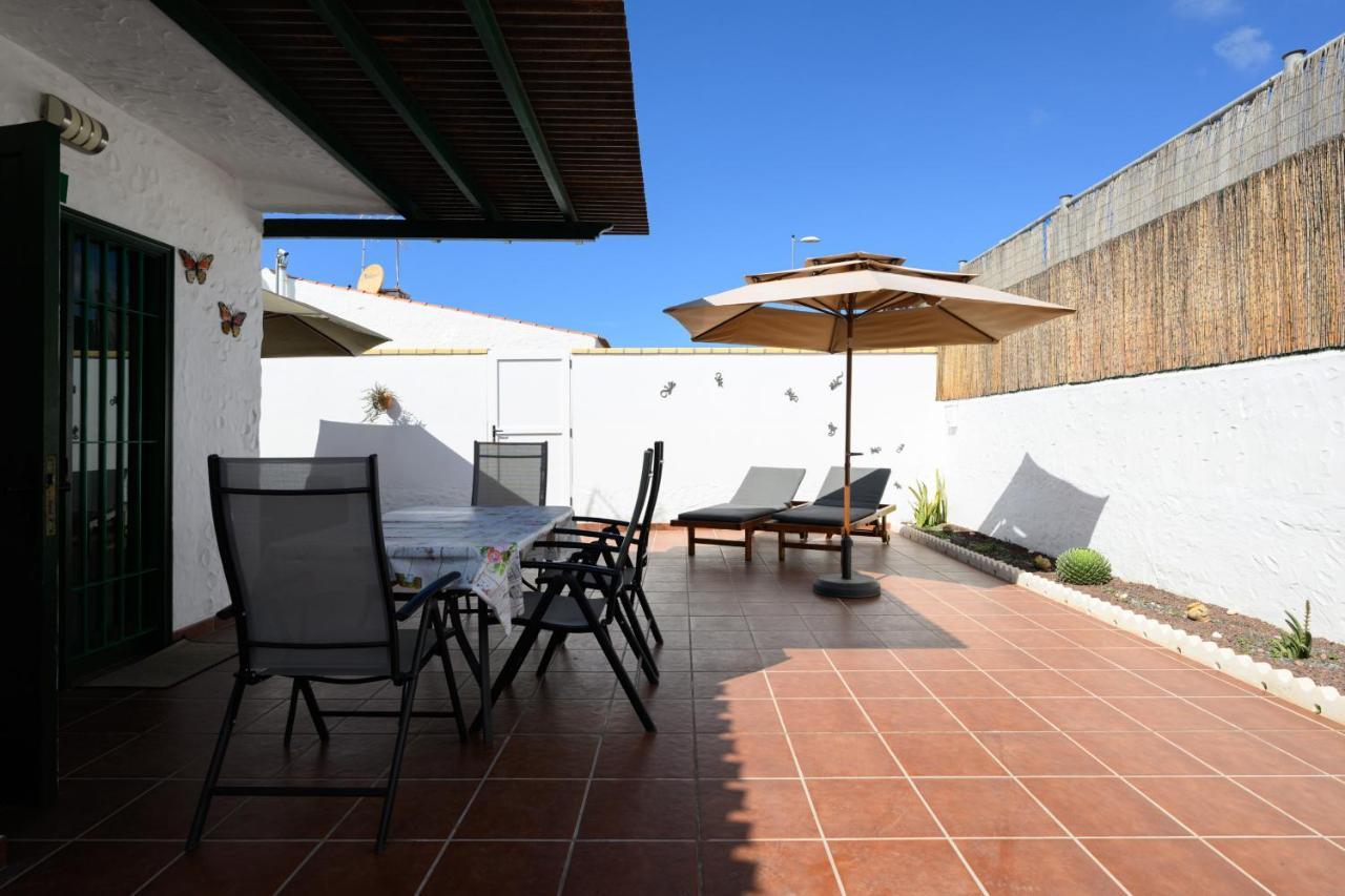 Private Chill-Out Terrace Bungalow - Pool San Bartolomé Dış mekan fotoğraf