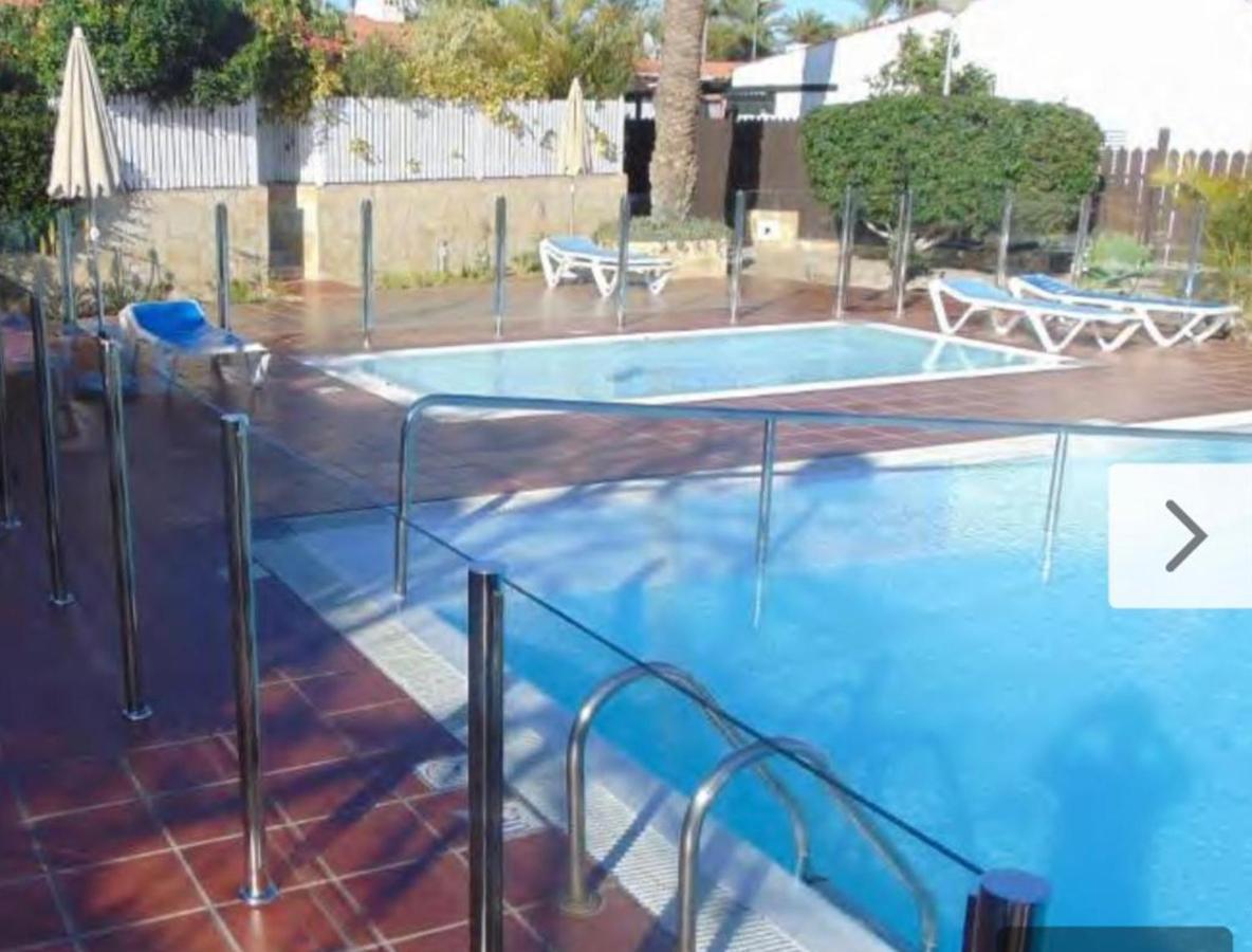 Private Chill-Out Terrace Bungalow - Pool San Bartolomé Dış mekan fotoğraf