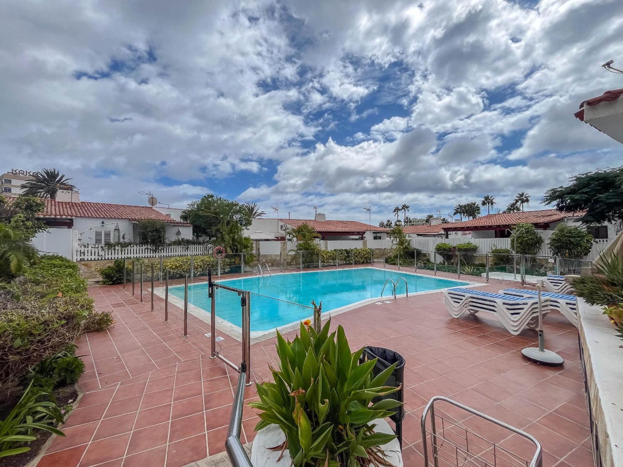 Private Chill-Out Terrace Bungalow - Pool Daire San Bartolomé Dış mekan fotoğraf