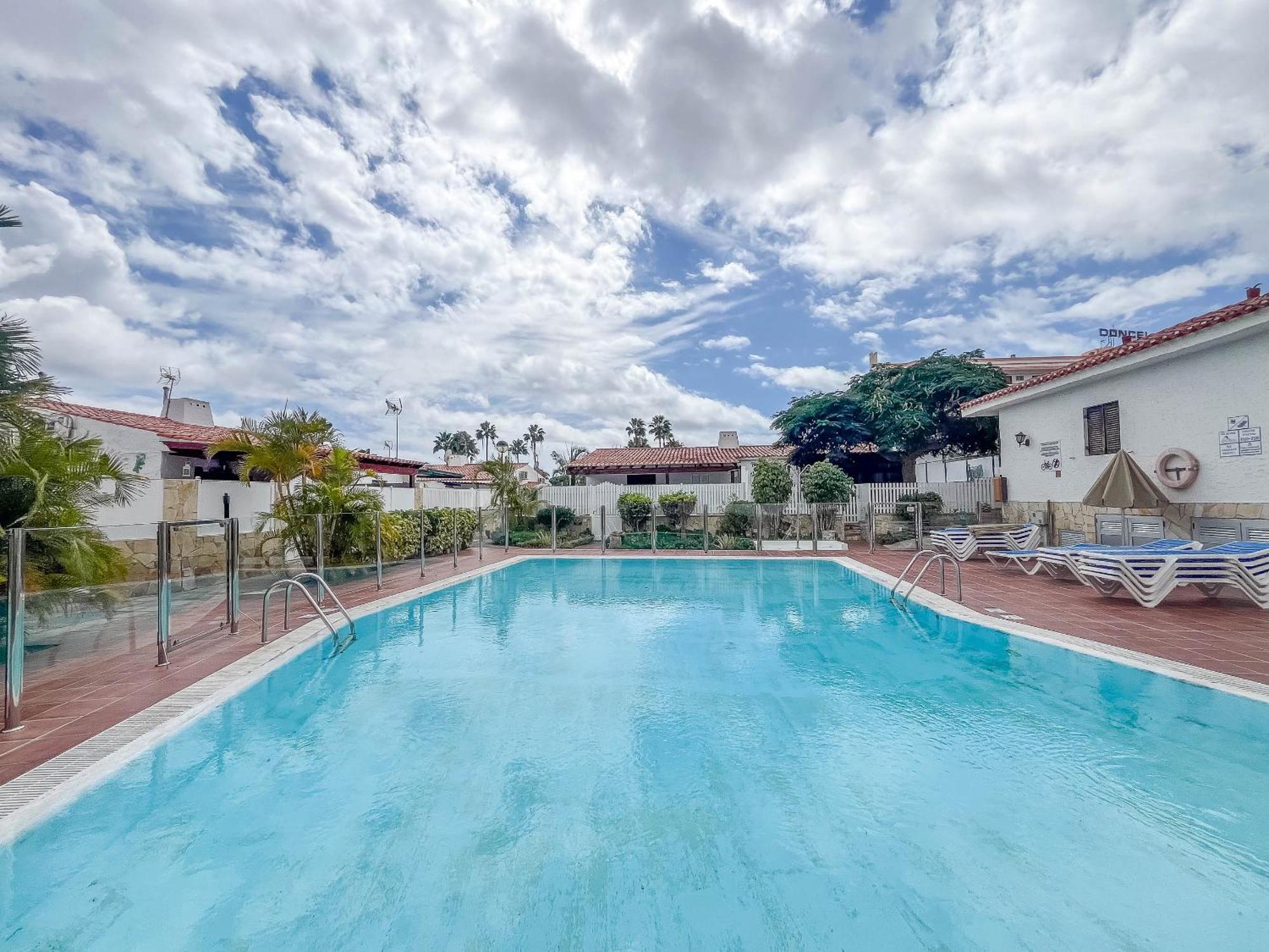 Private Chill-Out Terrace Bungalow - Pool Daire San Bartolomé Dış mekan fotoğraf