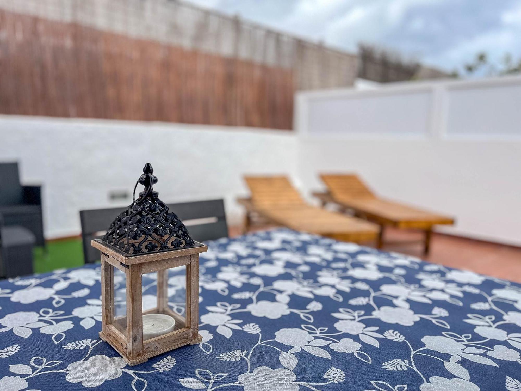 Private Chill-Out Terrace Bungalow - Pool San Bartolomé Dış mekan fotoğraf